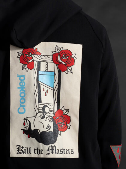 Crooked Kill the Masters Black Zipper